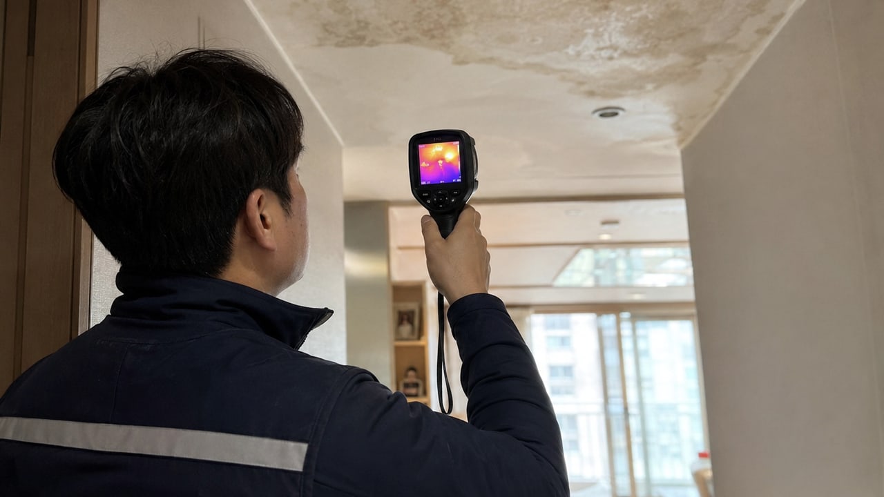 평택 하수구청소 상담 전 확인 사진